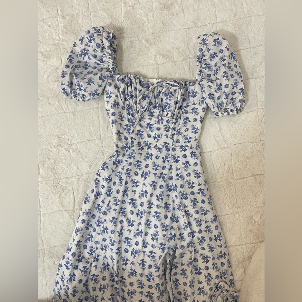 House of CB Tallulah dress blue